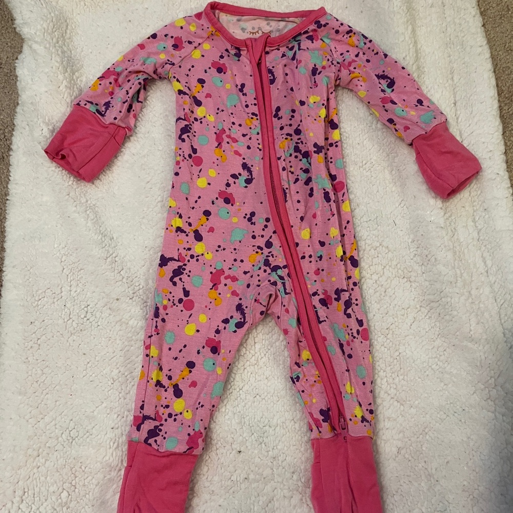 Little sleepies paint party zippy